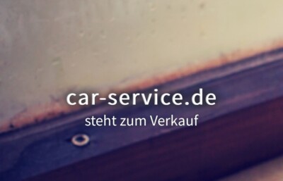 Website Domain  CAR-Service.de  zum Verkauf/Übertragung