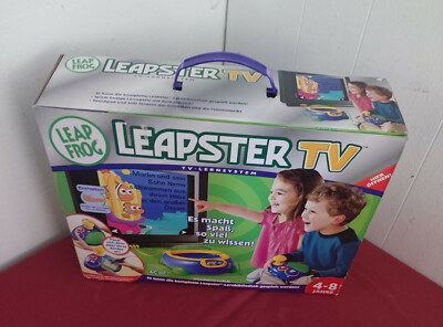 LEAPSTER TV LEAPFROG Kindercomputer.  TV Lernsystem.