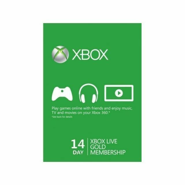 Microsoft Live Gold Card 1 Mês - Live Brasil - Xbox 360 e Xbox One