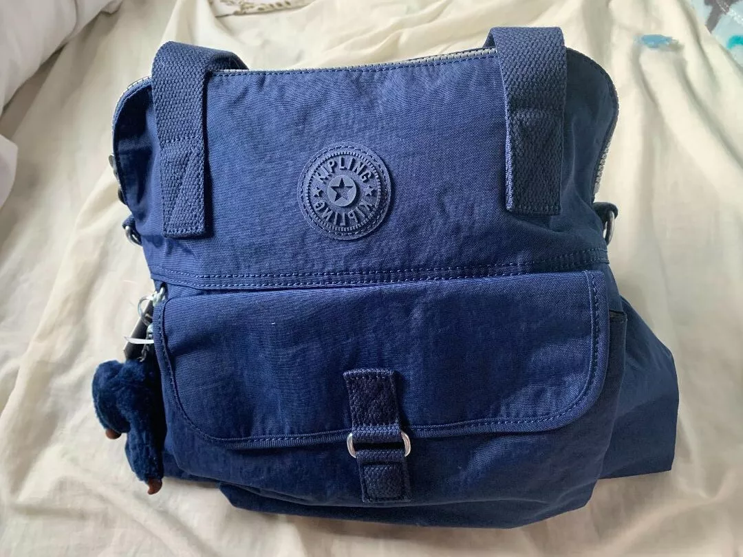 Kipling Pahneiro NWT Crossbody Shoulder Bag Ink Blue eBay