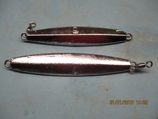 Chrome SMOOTH Diamond Jigs 1oz to 30oz Single HOOK 5- jigs  10- jigs