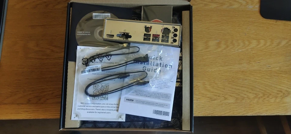 Intel i3 12100F Msi Pro h610m-b DDR4 Bundle - Image 3 of 4