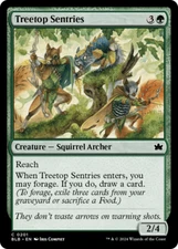 x1 Treetop Sentries BLB Bloomburrow MTG 201 COMMON M/NM 1x