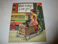 Vintage 1957 What Makes a Car Go PB Book  Esso Standard Oil Co