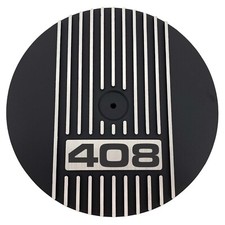 14 Round 408 Black Air Cleaner Lid Kit Fits Ford And Mopar Dodge Engines