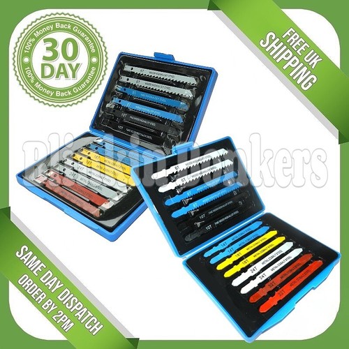 JIG SAW JIGSAW BLADE T U SHANK FITTING METAL WOOD PLASTIC BOSCH BLACK