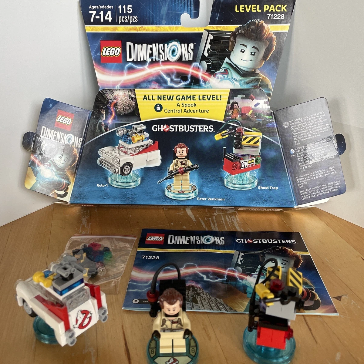 LEGO Dimensions Ghostbusters Level Pack 71228 GUC Peter Venkman