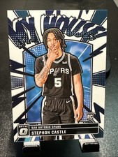 24-25 Panini Donruss Optic - My House Stephon Castle #16 (RC) San Antonio Spurs