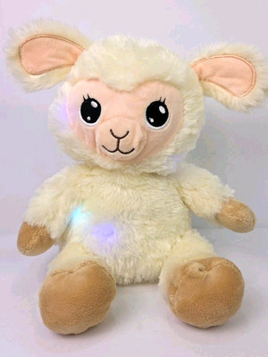 Jay@Play Lullabrites Lamb Plush Light Up Musical Bedtime Sheep 11'' Cream 2020