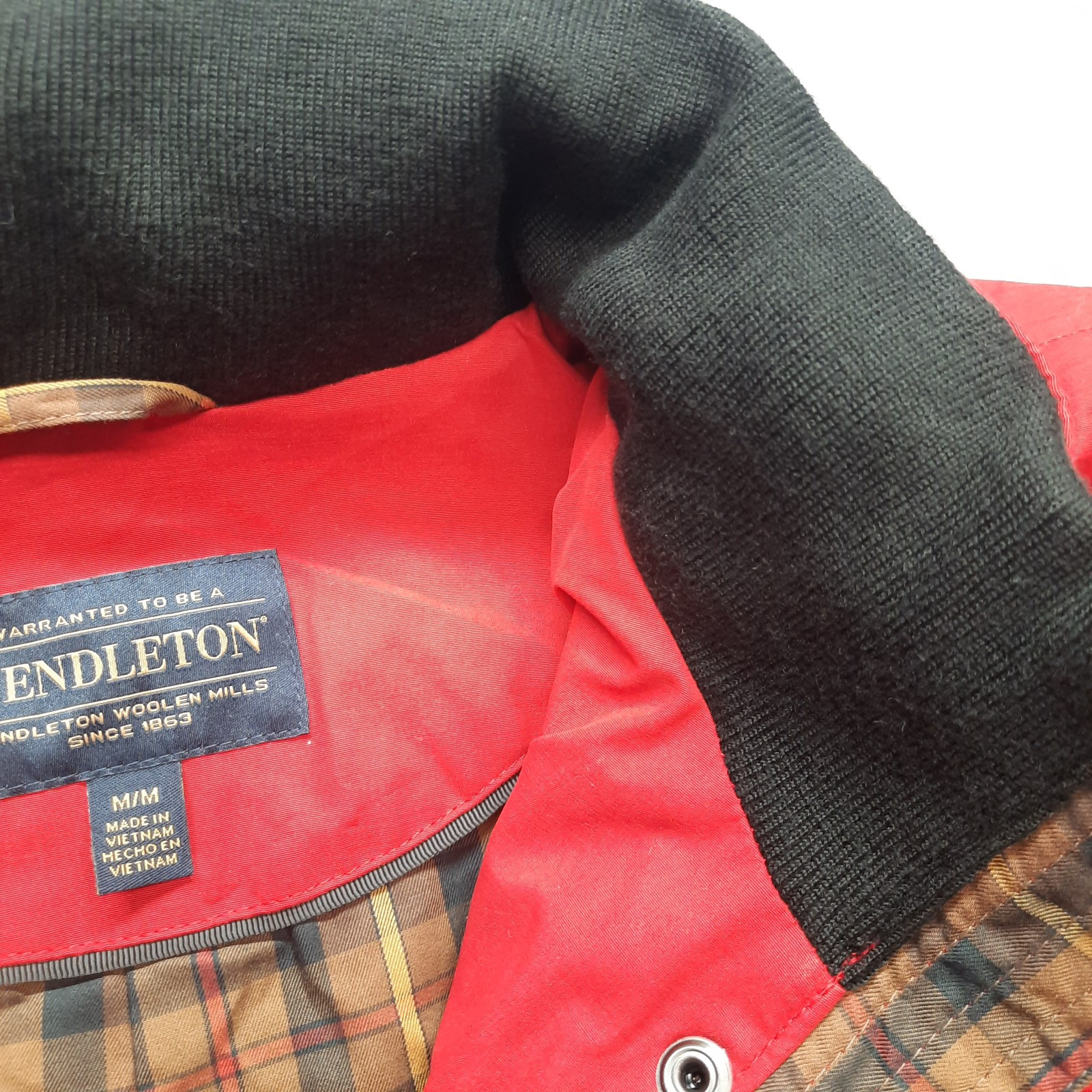 Pendleton Jacket Women's Size Medium Wind Resista… - image 6