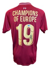 JURGEN KLOPP SIGNED 2018/19 LFC CHAMPIONS OF EUROPE 19 SHIRT (ACG CERT AG17192)