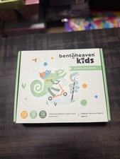 Fiambrera Bentoheaven Kids Bento verde camaleón nueva en caja