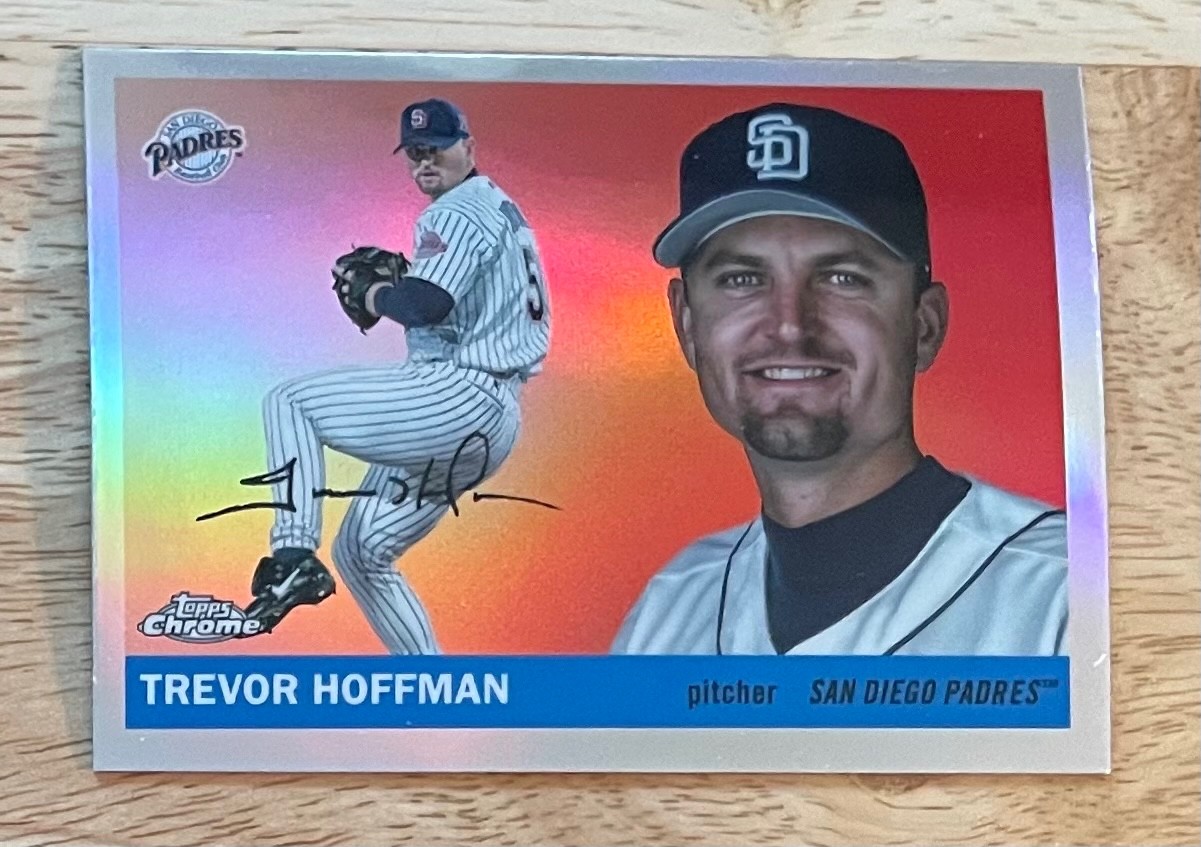 Trevor Hoffman 2025 Topps Chrome Platinum Anniversary #462 Refractor