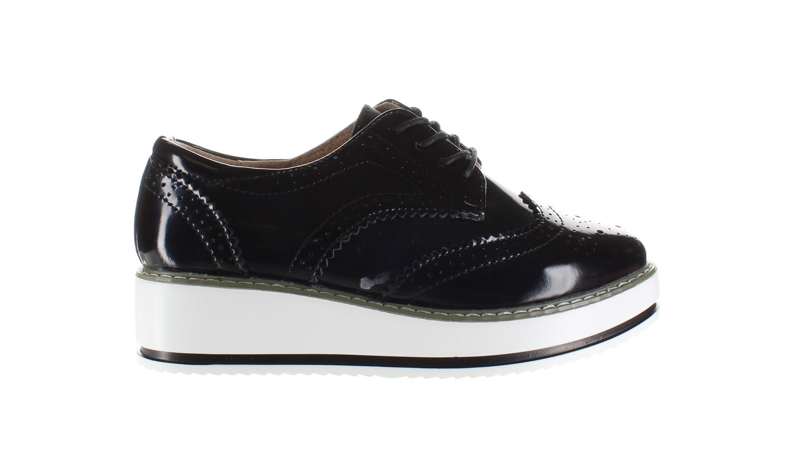 Женские черные туфли на каблуках со шнуровкой DADAWEN 36 евро