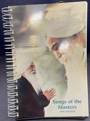 Songs of the Masters, Sant Bani Ashram, 1995 Edition, Spiral, PB, NEW, 260616