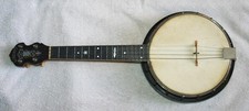 FANCY 1920s LIBERTY BANJO UKULELE; MADE IN CHICAGO