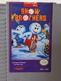 Snow Brothers (Nintendo Entertainment System, 1991) Rare NES Game Cartridge Only