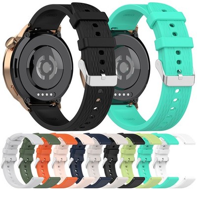 18MM Silikon Armband für OPPO X2 X3mini / OnePlus Watch 4 43mm / HUAWEI Watch 5