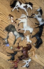 1988-1995 Marchon Empire Grand Champions Model Horses Lot Of 9 2 Mini Trophy