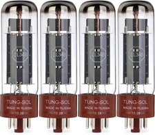 Tung-Sol EL-34B Power Tubes - Platinum Matched Quartet (3-pack) Bundle