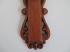 VTG Ornate Syroco Wood Crucifix Corpus Jesus Nailed to Cross INRI Wall Hanging — photo 4