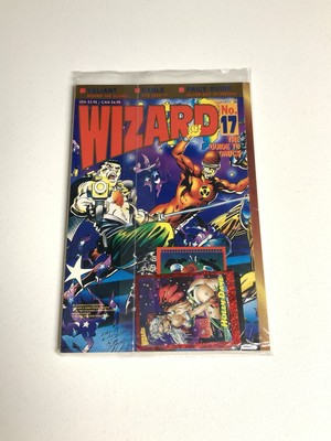 Wizard the Guide to Comics #17 Dec 1992 with card SEALED - New
