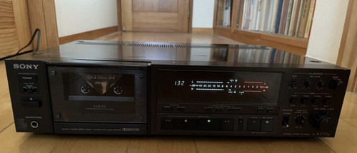 SONY TC K777ES 3 Head Quartz Direct Drive Cassette Deck AC100V 39W Audio 1982