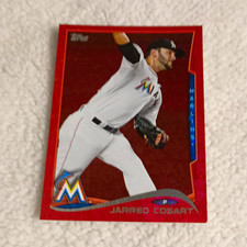 Topps Update 2014 Jarred Cosart Rookie #US-303 Miami Marlins MLB Card. rookie card picture