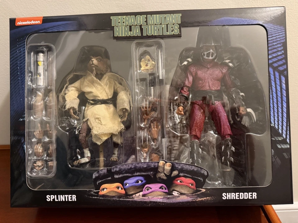 Лот товаров NECA Teenage Mutant Ninja Turtles 1990 TMNT Ultimate 35 фигурка Walmart! - Изображение 2 из 4