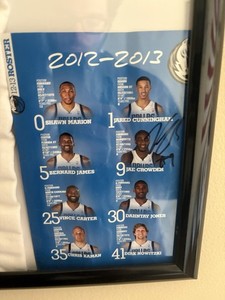 Jae crowder Signed Game Program