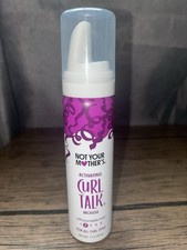 Not Your Mother's Curl Talk Curl Activating Hair Mousse 2 Hold 2oz Travel Size