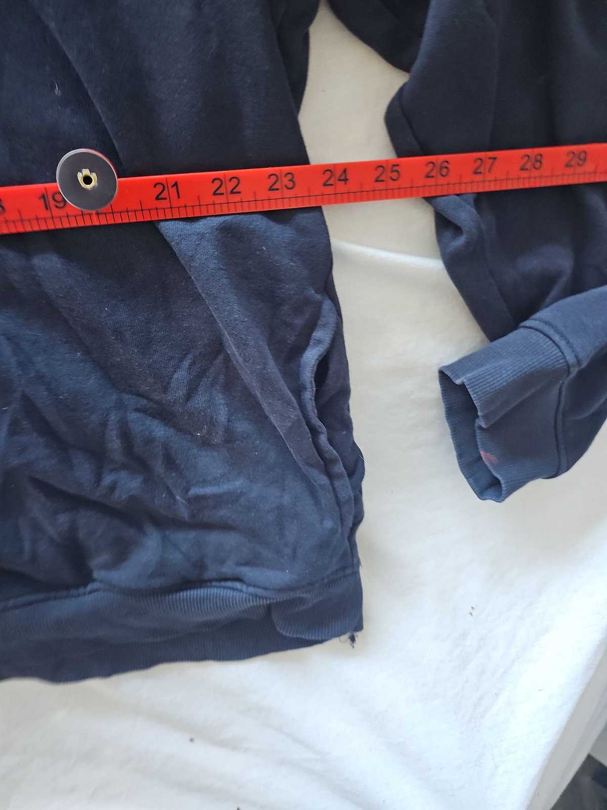 Brave Soul London 'BERLIN' Navy Blue Hoodie image 3