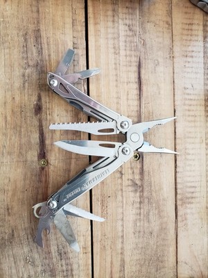 Leatherman Sidekick Multi-Tool Pliers Knife Saw, Stainless Steel, 831439