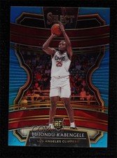 2019 Select Concourse Light Blue Prizm /299 Mfiondu Kabengele #19 Rookie RC 2l4