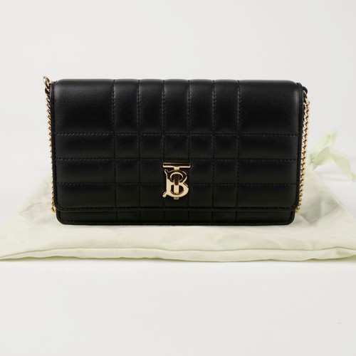 Burberry Lola Chain Crossbody Bag Black 156727252