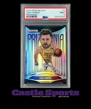 2024 Prizm Black Luka Doncic 1st Lakers Prizmania Prizm SSP Case Hit PSA 9 Mint