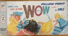 WOW Pillow Fight Game For Girls Board Game Milton Bradley Vintage 1964 COMPLETE!