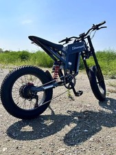 1500W 60V 30AH 40MPH Electric Bike for Adults 20in Off road Mountain Ebike US