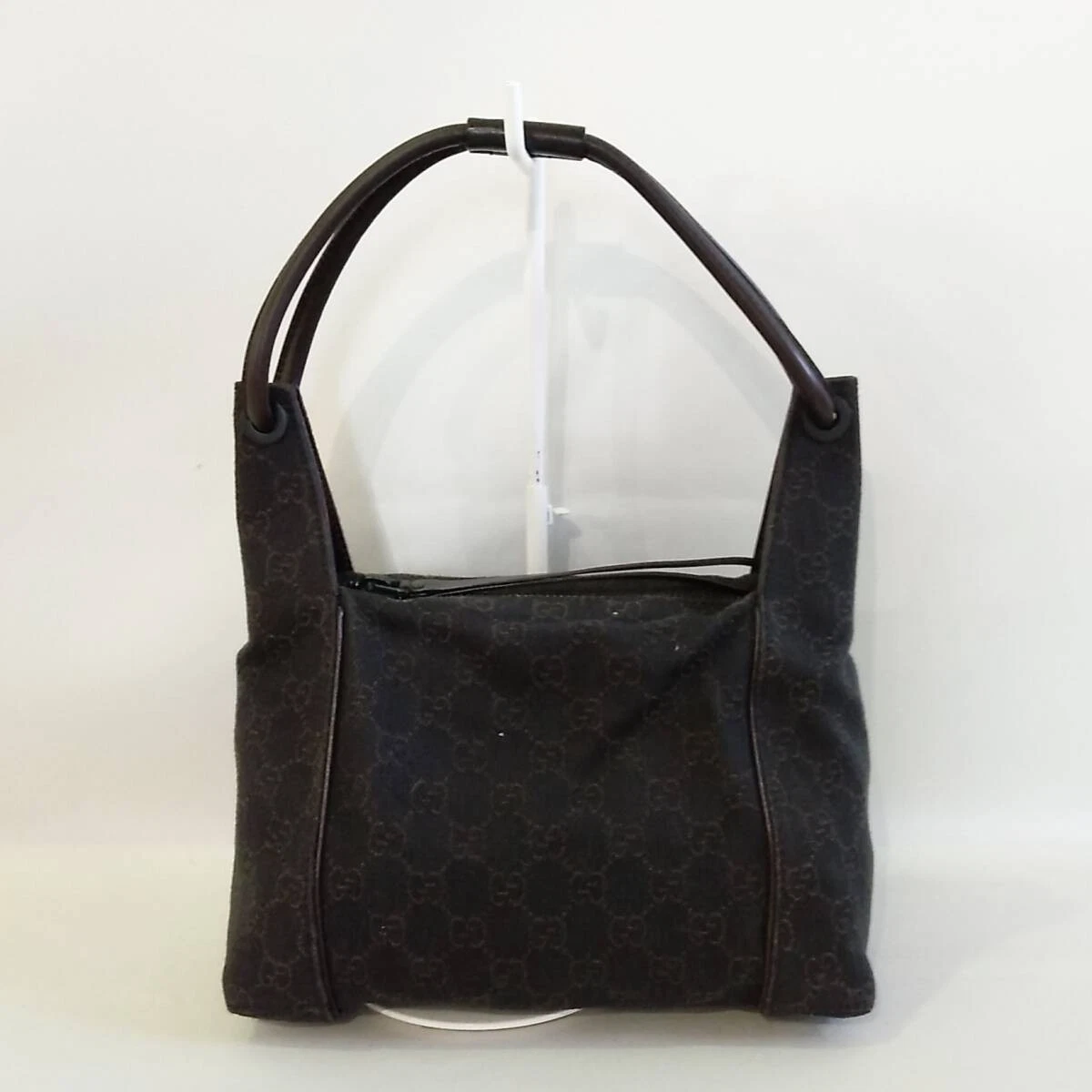 Sac à main toile 611B220 Beauty Gucci GG marron foncé