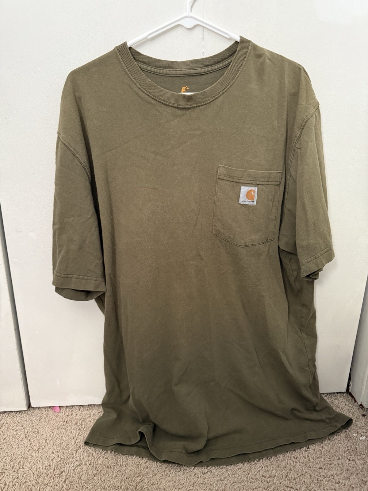 Carhartt Loose Fit Heavyweight Pocket T-Shirt Large Tall