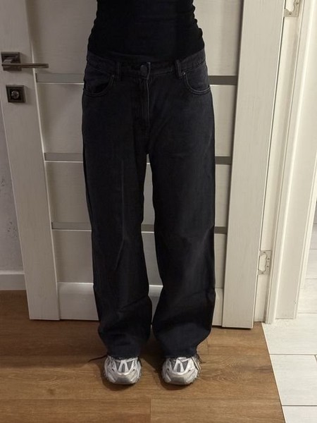 Women Pull & Bear Jeans Black 36