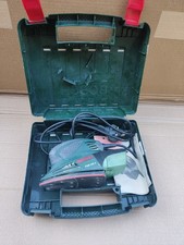 Bosch PSM 100A   100W 240V Corded Multi Detail Sander Green With/ Hard Case