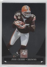 2011 Donruss Elite Josh Cribbs #24 3a3