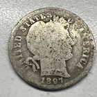 1897 Barber Dime US Coin Actual Coin Check My Barber Dime Out In My Store