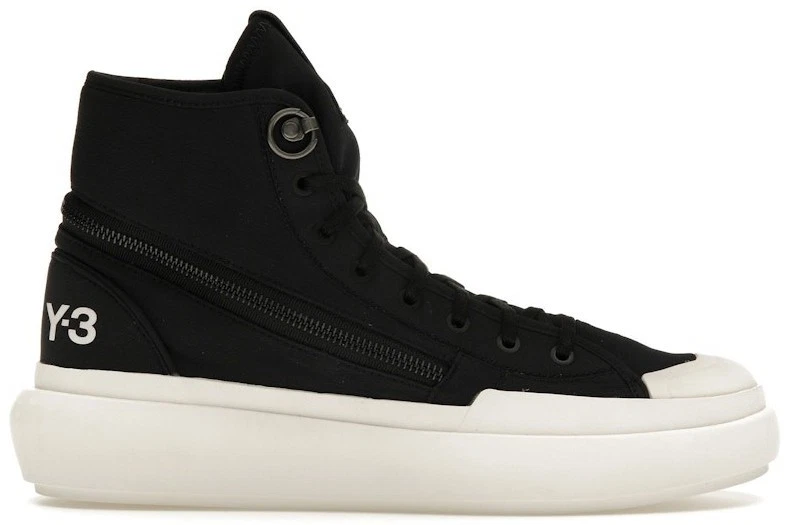 Adidas Y-3 Ajatu Court High Black Off White for sale | eBay
