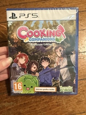 Cooking Companions (2025) PlayStation 5 PS5 - Brand New Factory Sealed Stickers