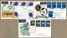 Australia 1966 - 1967 WCS Strips FDC Cover x3 inc ships