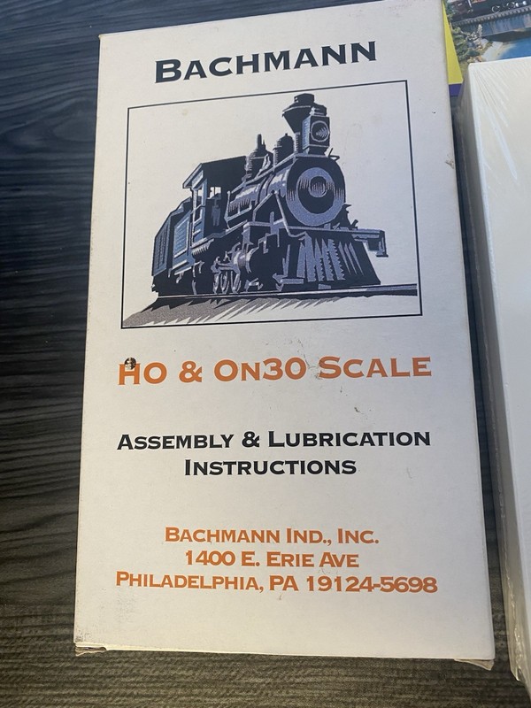 HO and ON30 Scale Assembly and Lubrication Instructions BACHMAN Of PA VHS NEW 