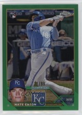 2023 Topps Chrome Green Refractor 11/99 Nate Eaton #96 0c6