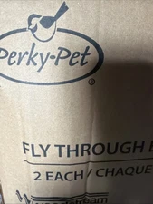 Perky-Pet B00303 Fly-Through Wild Bird Feeder, 1 Pack, Black